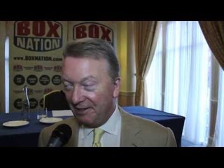 Frank Warren interview "Nathan Cleverly beats them all"