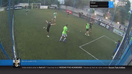 But de oualid (7-0) - Citroen Vs Accenture - 03/07/18 20:30 - Printemps 2018 : loisir mardi