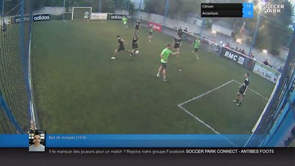 But de morgan (14-0) - Citroen Vs Accenture - 03/07/18 20:30 - Printemps 2018 : loisir mardi