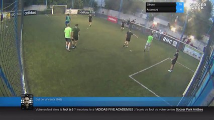 But de vincent (19-0) - Citroen Vs Accenture - 03/07/18 20:30 - Printemps 2018 : loisir mardi