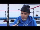 GROVES TRAINER PADDY FITZPATRICK TALKS ABOUT FROCH V GROVES