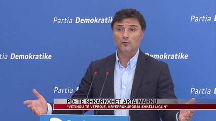 Alibeaj: Të shkarkohet Arta Marku - News, Lajme - Vizion Plus