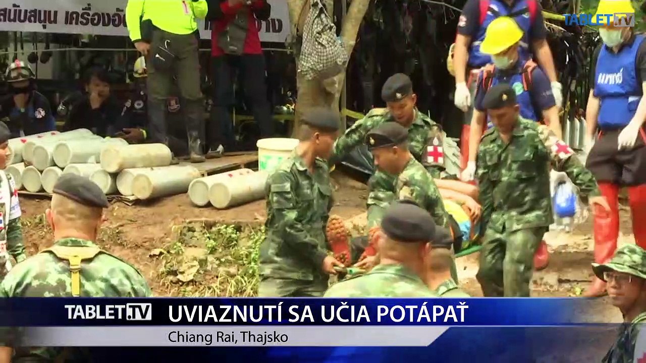 Chlapcov uviaznutých v thajskej jaskyni budú učiť potápať