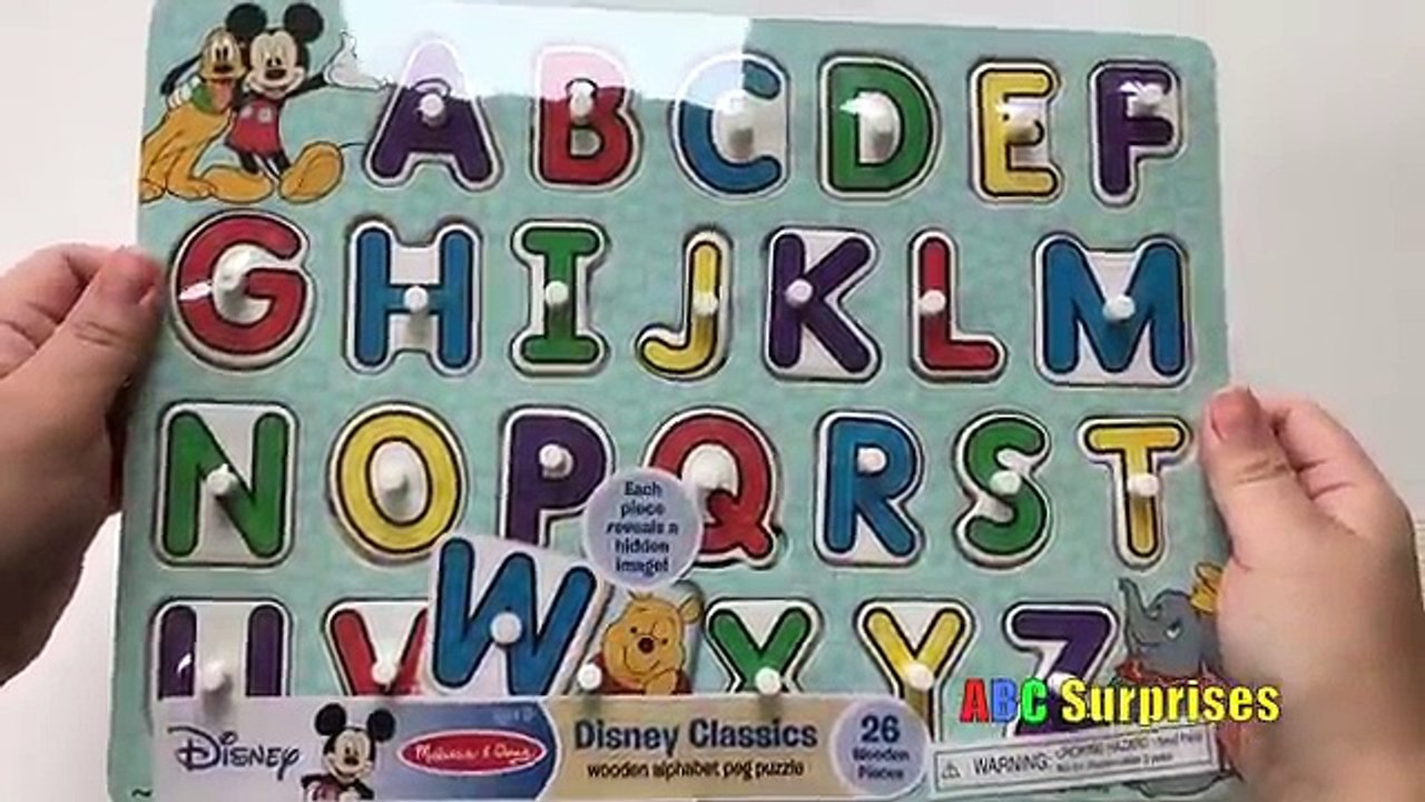 The ABC's puzzle song - Children's sing along 