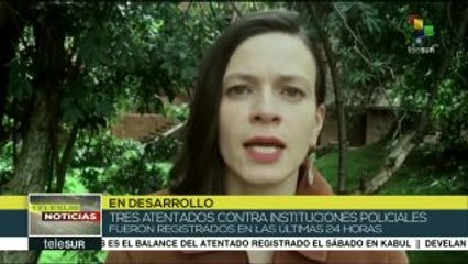 Primeras versiones de atentados en Colombia apuntan a criminales