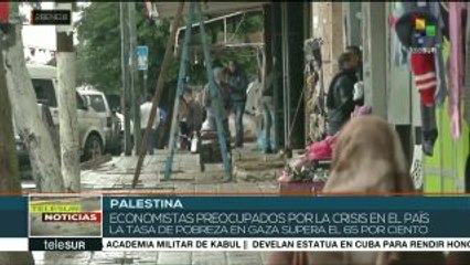 Palestina al borde del colapso por bloqueo israelí