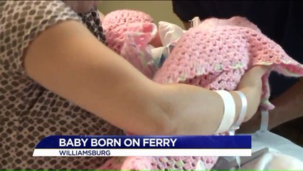 Woman Gives Birth on Ferry
