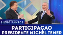 Participação Presidente Michel Temer - Programa Silvio Santos 28.01.18