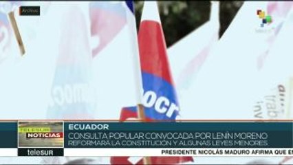 Ecuador: alegatos del Sí y del No ante consulta popular