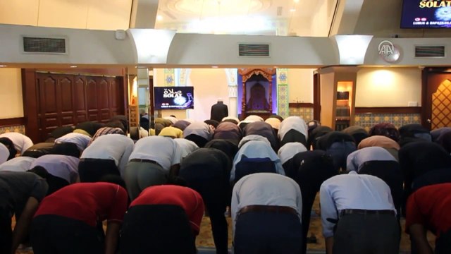 Malezya’da Zeytin Dalı Harekatı'nın başarısı için hacet namazı - KUALA LUMPUR