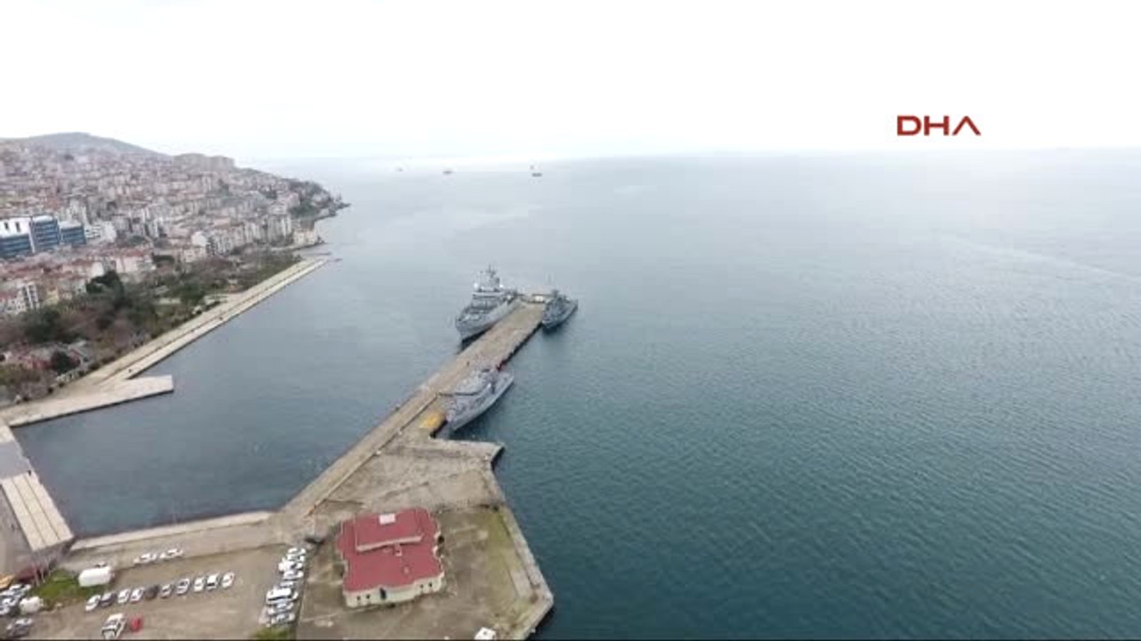 Sinop NATO Savaş Gemileri Sinop'a Demir Attı