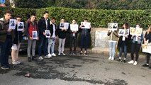 Hommage de lycéens de Renaudeau, Stèle des familles juives