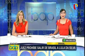 Brasil: juez prohíbe salida del país de Lula da Silva