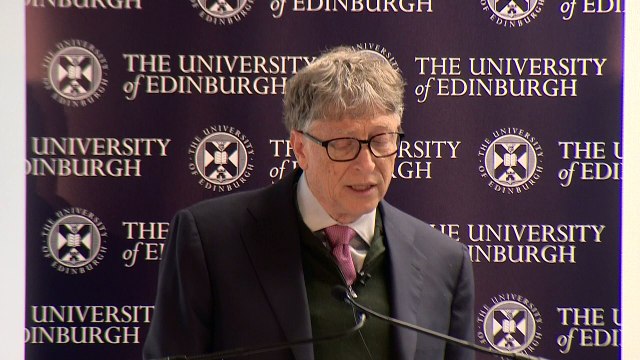 Bill Gates praises 'heroic' work of UK crop researchers