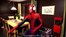 Spiderman vs Spidergirl In Real Life! Spiderman learn to Dance - Fun Superhero Movie! with Learning | Superheroes | Spiderman | Superman | Frozen Elsa | Joker