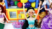 Pençe Makinası Oyunu Oyuncak Sürpriz Yumurtalar Disney Prenses Bebekleri