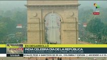 India celebra Día de la República con desfile militar