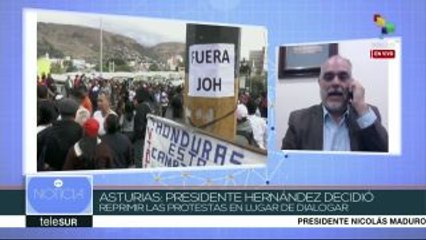 Asturias: Hay en Honduras una institucionalidad débil y cuestionada