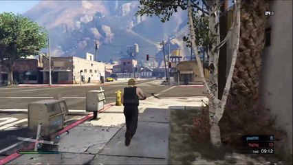 GTA V Online - Stuck in shop during DM match glitch