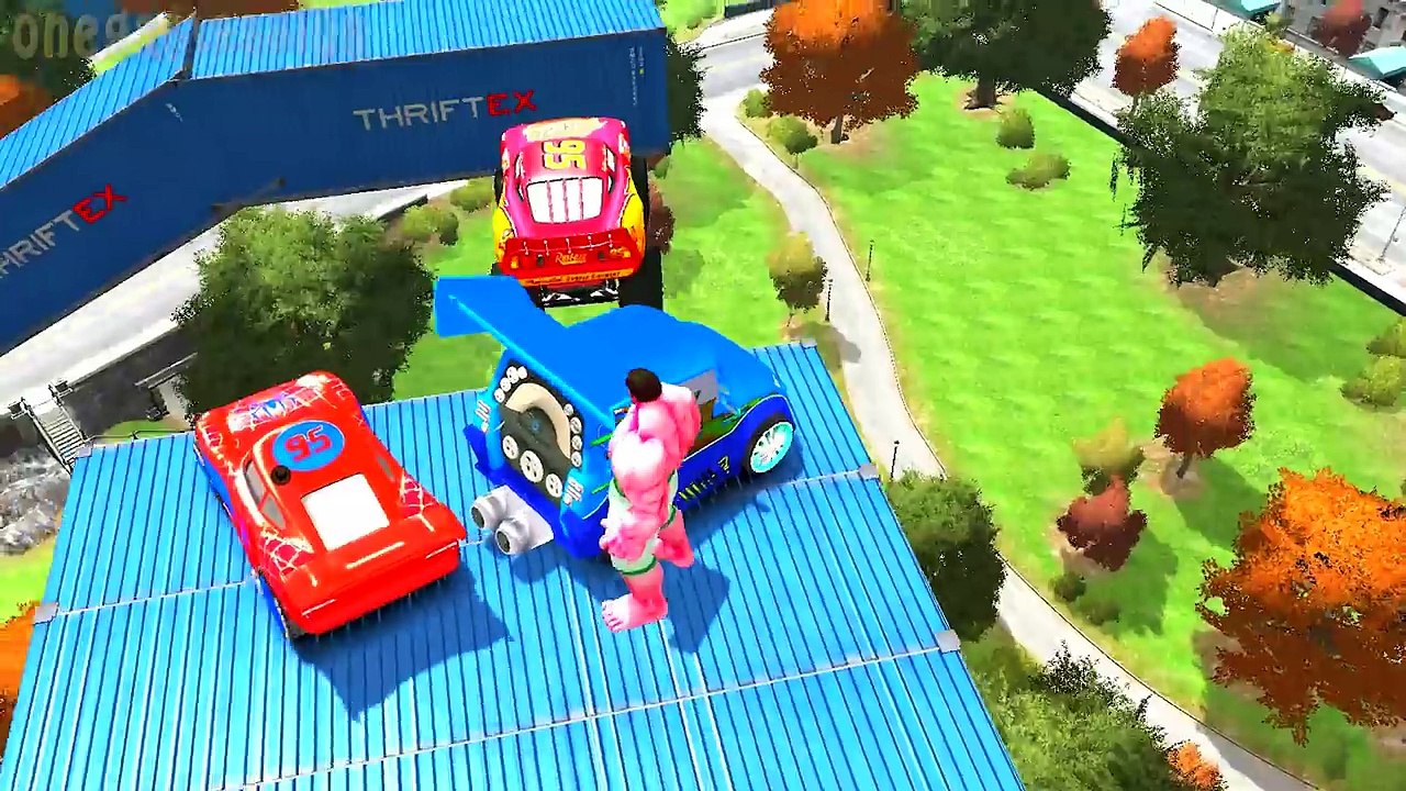 Disney PIXAR cars Lightning McQueen & Deadpool Nursery Rhymes for kids