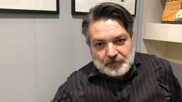 Steve Cuzor et ses problèmes de clés au festival d’Angoulême