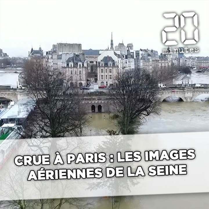 Crue à Paris : Les images aériennes de la Seine
