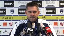 Conférence Jocelyn Gourvennec avant Lille par Girondins