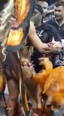 Tati Minerato e Renata Truel saem no tapa em ensaio da Gaviões da Fiel - Carnaval 2018