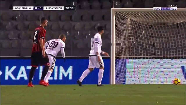 0-1 Nejc Skubic Penalty Goal Turkey Süper Lig - 26.01.2018 Genclerbirligi 0-1 Konyaspor