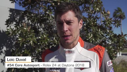 Loic Duval at the Rolex 24 at Daytona: Endurance "Made in the USA"