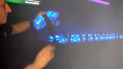 Amay: un laser game fluo dans le noir à Popy Aventures