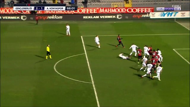 2-1 Alper Uludag Goal Turkey Süper Lig - 26.01.2018 Genclerbirligi 2-1 Konyaspor