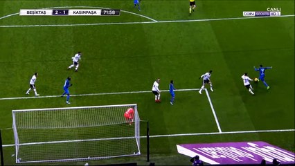 2-1 Trézéguet Goal Turkey  Süper Lig - 26.01.2018 Besiktas JK 2-1 Kasımpaşa SK