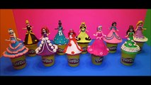 Design-A-Dress For 10 Disney Princess MagiClip Dolls using Play-Doh Little Kingdom new Magic Clip