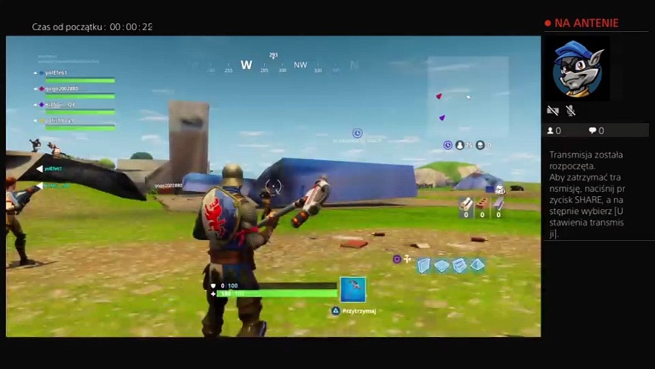 Transmisja na żywo z PS4 użytkownika polishboy9 (2)