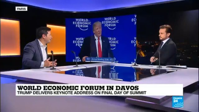 Davos: Trump and Macron in the spotlight