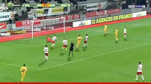 Butin Goal HD - Nancy	0-2	Brest 26.01.2018