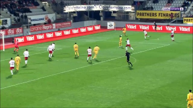 0-1 Mathias Autret Goal France Ligue 2 - 26.01.2018 AS Nancy-Lorraine 0-1 Stade Brestois