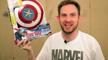 Nerf Captain America Civil War Blaster Reveal Shield Unboxing