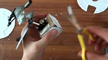 How to make a Remote Controlled flying Helicopter-Mini Flying Box