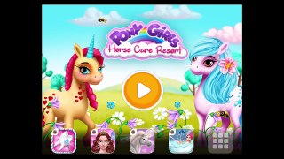 Games and Cartoon for Kids - Pony Girls Horse Care Resort iPad Gameplay HD