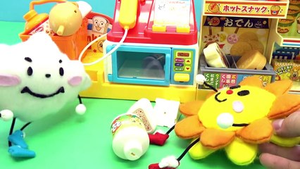 アンパンマン トーマス はたらくくるま アニメおもちゃ サンサンストーリーパトロール人気動画まとめ1~5話 パン工場 お買い物 ドライブ ごっこ遊び car toys kids video