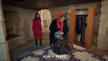 Aşk ve Mavi 50.Bölüm - Hasibe konağı terk mi ediyor?