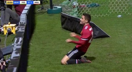 Herrera GOAL (0:2) Yeovil Town vs Manchester United HD