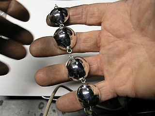 Bracelet Fine Silver Hammered Ebay