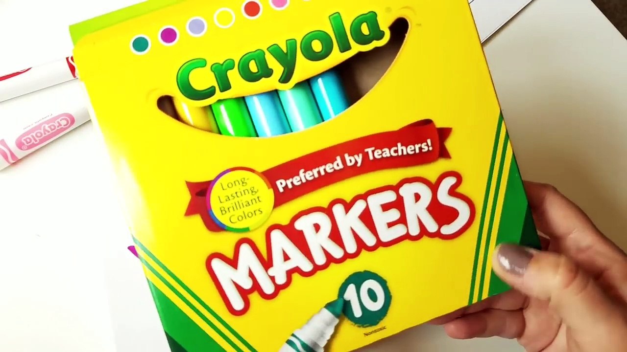 Crayola Calligraphy Tutorial | Easy (and Cheap!) Hand Lettering For Beginners Using Crayola Markers