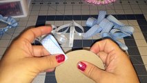 Blue Baby Shower Corsage DIY (Do it Yourself)