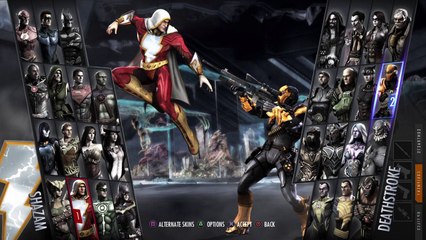 SHAZAM  VS   DEATHSTROKE