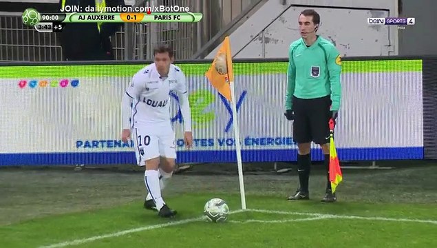 Résumé Auxerre - Paris FC but Mickael Tacalfred 1-1