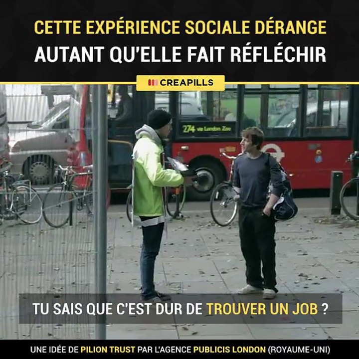 Voici une petite expérience sociale à la fois dérangeante et percutante qui fait réfléchir